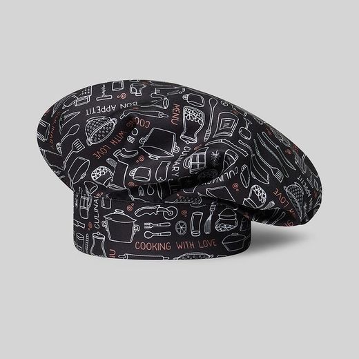 Gorros Chef velcro estampados