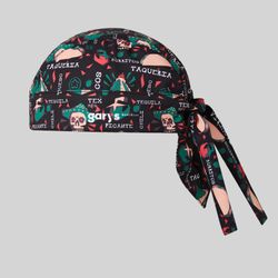 Gorros cocina pirata estampados
