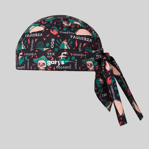 Gorros cocina pirata estampados