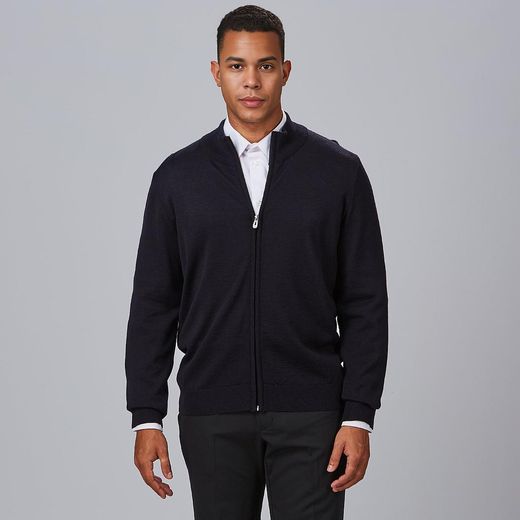 Chaqueta fina cremallera hombre colores