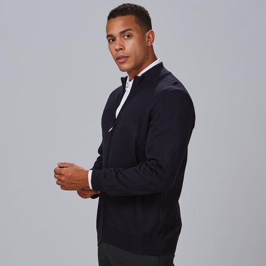 Chaqueta fina cremallera hombre colores