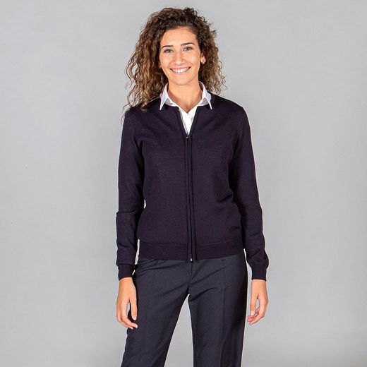Chaqueta fina cremallera mujer colores