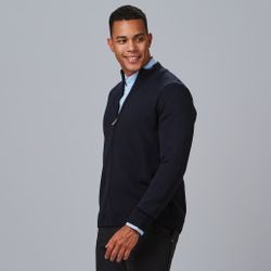 Chaqueta gruesa cremallera hombre colores