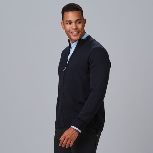Chaqueta gruesa cremallera hombre colores