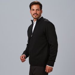 Chaqueta gruesa cremallera hombre colores