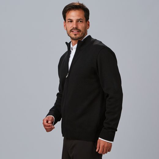 Chaqueta gruesa cremallera hombre colores