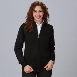 Chaqueta gruesa cremallera mujer colores