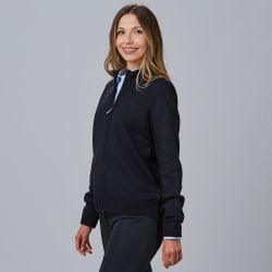 Chaqueta gruesa cremallera mujer colores
