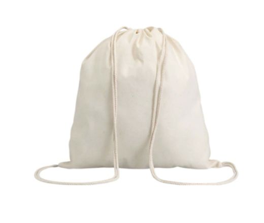 Sac à dos en coton différentes couleurs