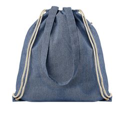 Mochila con cordones y asas varios colores