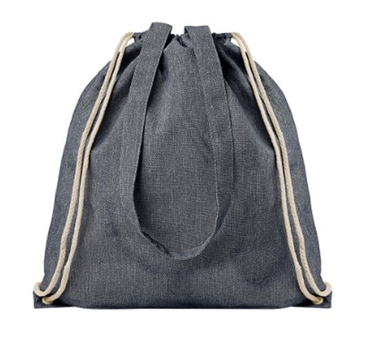 Mochila con cordones y asas varios colores