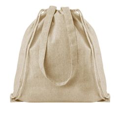 Mochila con cordones y asas varios colores