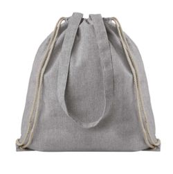 Mochila con cordones y asas varios colores