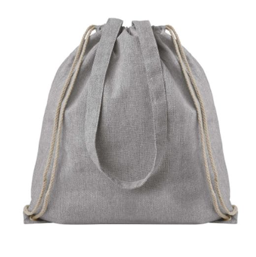 Mochila con cordones y asas varios colores