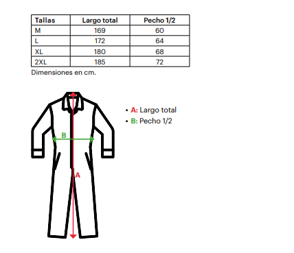 Mono con capucha desechable 10U