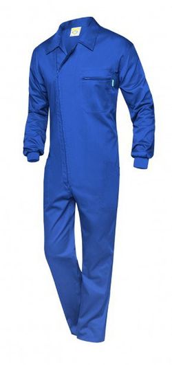 Mono mecánico 100% algodón azulina