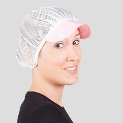 Pack 10 gorros rejilla con visera colores