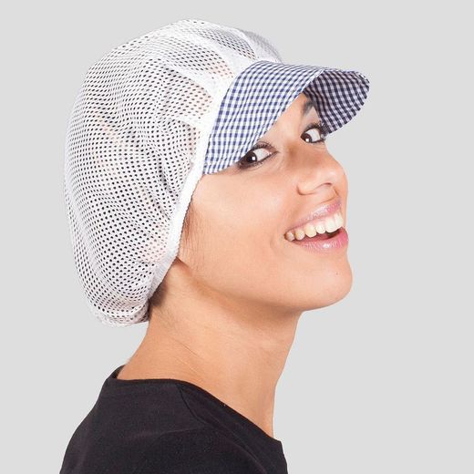 Pack 10 gorros rejilla con visera colores