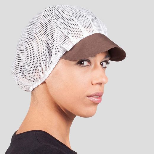 Pack 10 gorros rejilla con visera colores