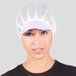 Pack 10 gorros rejilla con visera colores