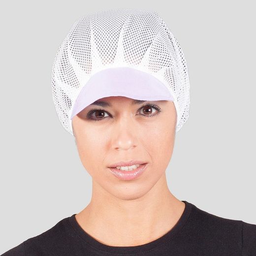 Pack 10 gorros rejilla con visera colores