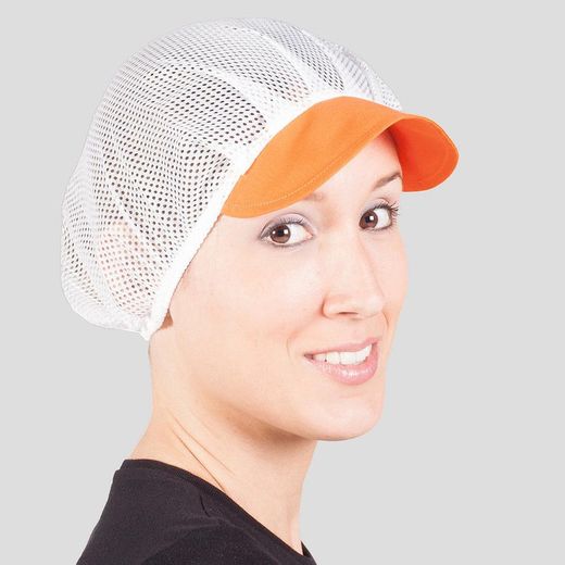 Pack 10 gorros rejilla con visera colores