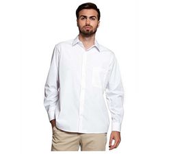 Pack 3 camisas blanca manga larga