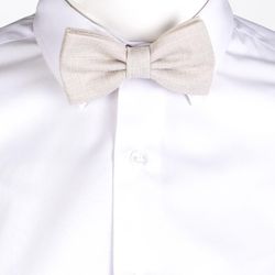 Noeud papillon en coton de différentes couleurs