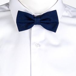 Noeud papillon en coton de différentes couleurs