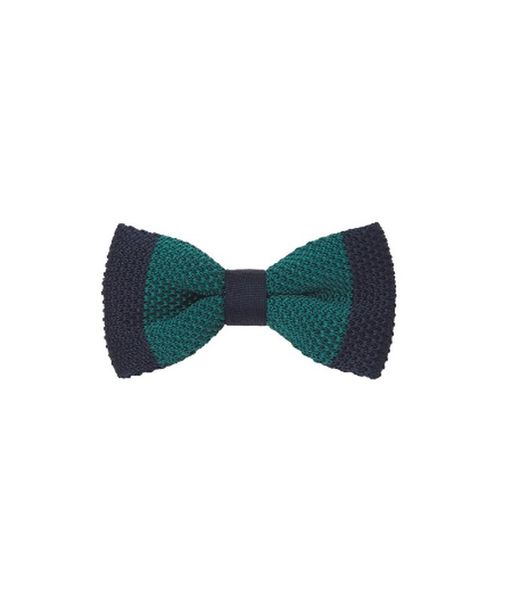 Nœud papillon tricoté imprimé