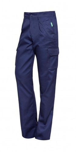 Pantalón multibolsillos algodón colores