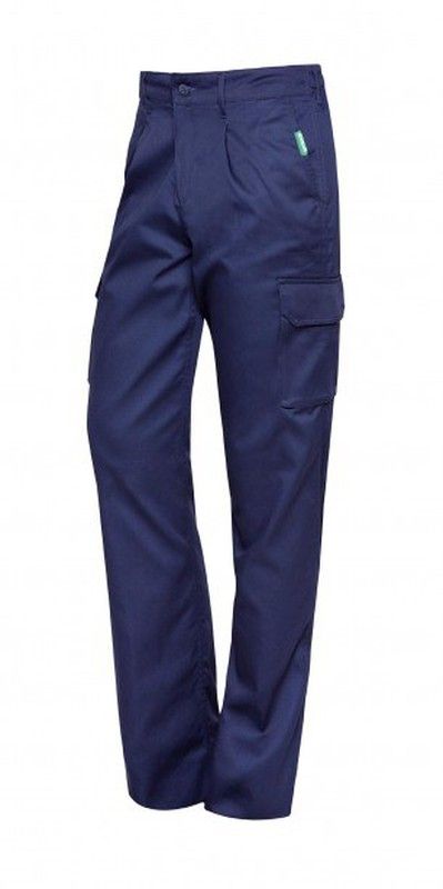 Pantalón multibolsillos algodón colores