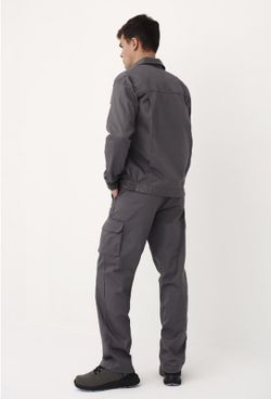 Pantalón multibolsillos algodón colores