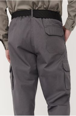 Pantalón multibolsillos algodón colores