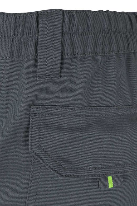 Pantalón algodón bicolor multibolsillos