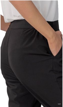 Pantalón Mujer Elástico (Bajos con Abertura)