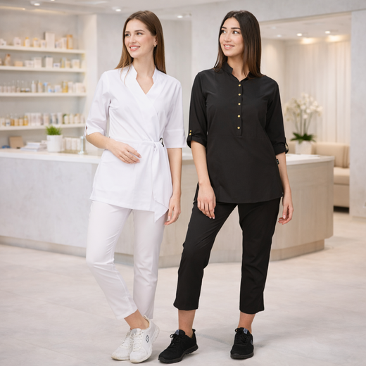 Pantalón Mujer Elástico (Bajos con Abertura)