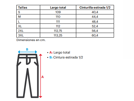Pantalón bicolor multibolsillos