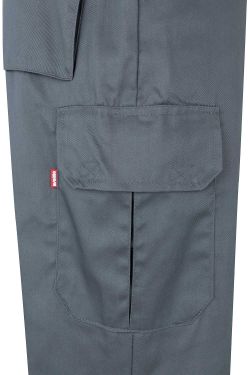 Pantalón bicolor multibolsillos