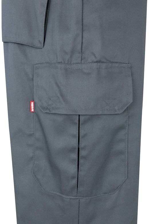 Pantalón bicolor multibolsillos