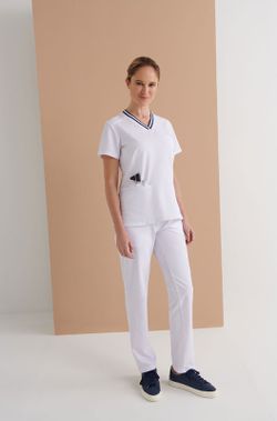 Couleurs des Pantalons Boutons Volans Femme