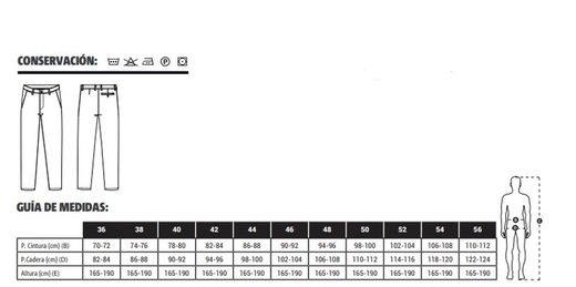 Pantalón Chino Hombre colores