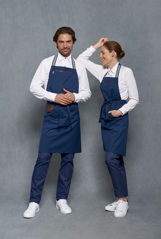 Pantalón Chino Mujer, azul o marrón