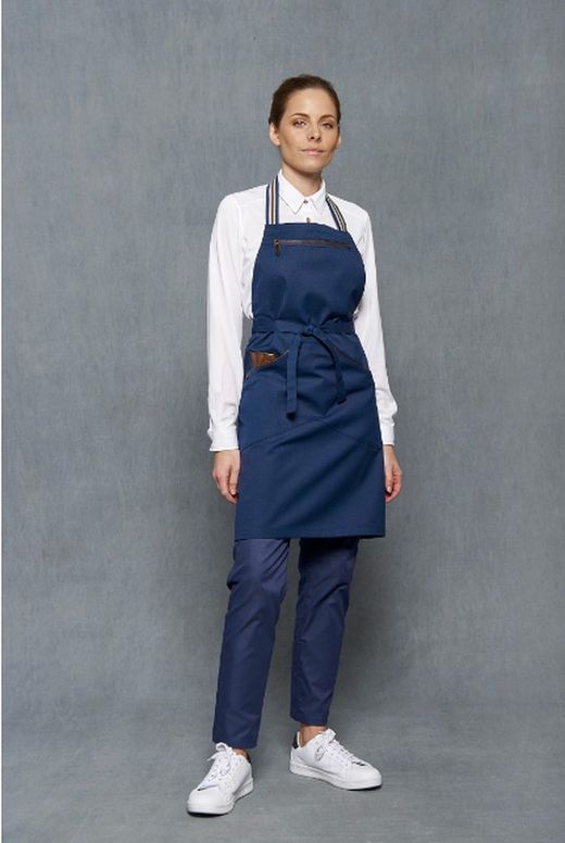 Pantalón Chino Mujer, azul o marrón