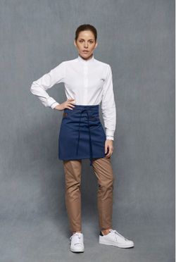 Pantalón Chino Mujer, azul o marrón