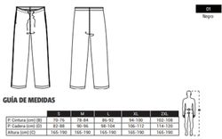 Pantalón con goma negro