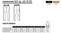 Pantalón de cocina unisex colores