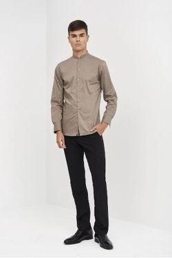 Pantalon habillé noir pour hommes
