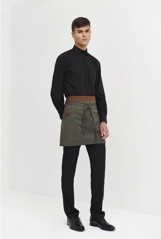 Pantalon habillé noir pour hommes