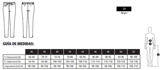 Pantalón de Vestir Mujer negro